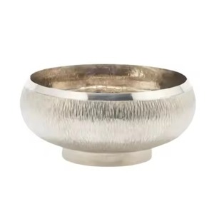 Modern Metal Chocolate Bowl Antique Finished Candy Serving Bowl Dessert Dish Kitchen Dining Table Decor - Product Image 2