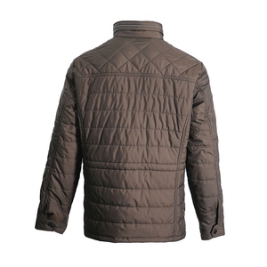 Chaqueta de Invierno Acolchada para Hombre, Diseño Exclusivo 2025, con Capucha, Cierre de Cremallera con Logotipo Frontal, Estilo Urbano, Servicio OEM, Personalizable - Product Image 2