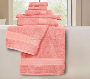 Ensemble de serviettes en coton de luxe 600 GSM, 6 pièces |   Exportateur en gros de marchandises en vrac - Product Image 4