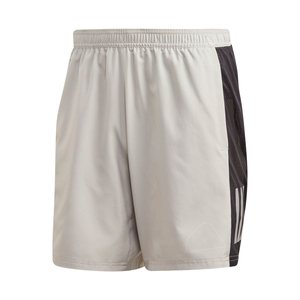 <b>Classic</b> 100% Cotton Solid Canvas Mid Shorts for Men with Modern Slim Fit Elastic Waist Anti-Wrinkle Formal Style - Product Image 5