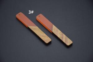 MN EXPORTS Handmade Resin & Wood Lightweight Bohemian <b>Drop</b> Earrings Natural Wooden Design for Women Party Gift - Product Image 6