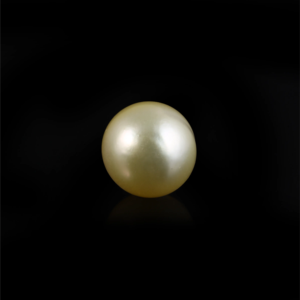 Perle dorée naturelle de 5,2 carats, pierre précieuse en vrac pour bijoux fins - Product Image 1