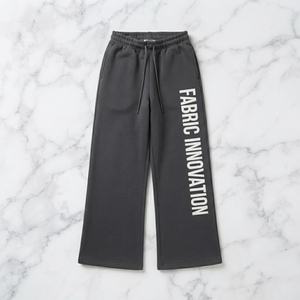 Heavyweight Wide Leg Sweatpants Relaxed Fit <b>Vintage</b> Streetwear Casual Jogger <b>Pants</b> - Product Image 1