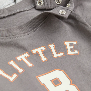 Ropa de Bebé para Verano, Camisetas Lisas con Mangas Abullonadas para Niños Pequeños - Product Image 3
