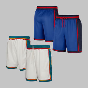 Pantalones cortos de algodón para hombre con estampado de diamantes de imitación personalizado de talla grande de verano en blanco de alta calidad de diseñador al por mayor - Product Image 1