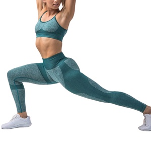 Fortune <b>Apparel</b> New Arrivals Flexible Anti-Bacterial Sweat-Wicking Yoga Set Gym Wear Fitness Legging Sports Set for Women - Product Image 1