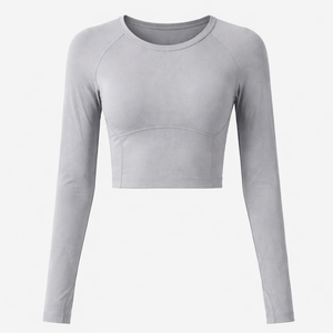 Camisetas de Gimnasio de Manga Larga Personalizadas al por Mayor para Mujer - Fabricante OEM, Proveedor Directo de Fábrica - Product Image 1