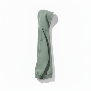 Nueva Llegada, Sudadera con Capucha de Forro Polar para Hombre, Color Sólido, Transpirable, Lavado Ácido, Calidad Premium, Ropa Casual, Servicio OEM - Product Image 3