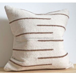 Pillow Case Luxury Hotel <b>Cushion</b> Cover Eco-Friendly Organic Cotton <b>Cushion</b> Cover Big Fluffy <b>Chair</b> <b>Cushion</b> Cover - Product Image 3