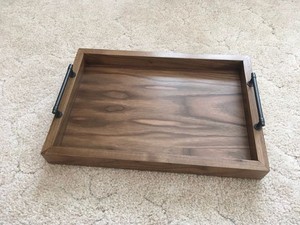 Eco Friendly Acacia Wood Serving Platters Charcuterie Boards Wooden Snack <b>Plates</b> Cookie Appetizer <b>Dinner</b> Platters Dessert Trays - Product Image 5