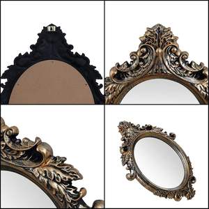 High Quality Wall <b>Mirror</b> with Metal Frame Decorative <b>Hanging</b> <b>Mirror</b> for Home and Office At Best Price - Product Image 5