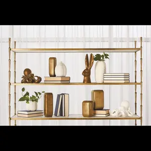 Sculpture de paon en métal haut de gamme pour intérieur de luxe, sculpture de chien en métal moderne, décoration pour la maison et le bureau, sculpture avec impression UV antique - Product Image 3