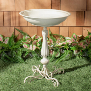 Accringt - Baño para pájaros de un solo nivel de metal, bandeja para semillas para amantes de las aves, cuenco para exteriores y baño para aves silvestres - Product Image 6