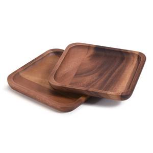 Wooden Plate Acacia Wooden Plate Wooden Dinner Plate Wooden Serving Plate Natural Wood Plate Eco Friendly Plate Handmade Wooden - Product Image 4