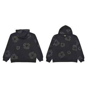 Sweat à capuche surdimensionné de haute qualité 300 g/m² avec logo personnalisé, unisexe, lourd, 100 % coton, fermeture éclair, hiver, homme - Product Image 4