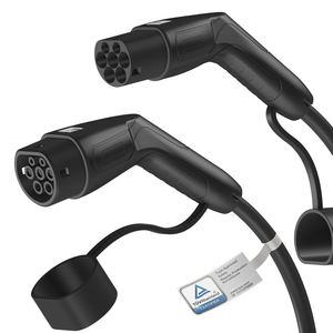 Cable de Carga para Vehículos Eléctricos Tipo 2 a Tipo 2, Cobre Plateado, Suministro del Fabricante, Tipo 2 16A/32A, Carga Rápida para Automóviles Eléctricos - Product Image 1