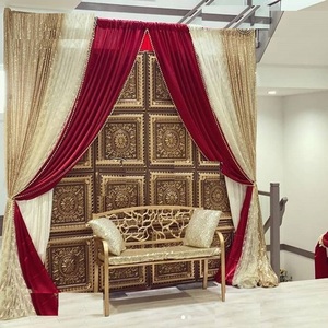 Shobha Jain Impex - Marcos de Puerta de Madera Tradicionales para Bodas, Decoraciones Elegantes para Tu Día Especial, Hechos en Delhi, India - Product Image 1