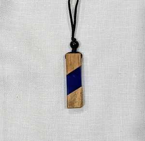 Export Quality Bohemian Style Handmade Resin Natural Wood Pendant <b>Necklace</b> Bezel Setting for Unisex Fashion Jewelry Available - Product Image 1