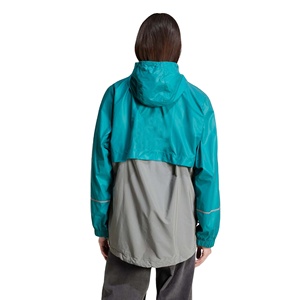 Veste coupe-vent imperméable à capuche avec logo personnalisé, longue et chaude pour l'hiver, manteau d'extérieur avec fermeture éclair, taille plus - Product Image 4