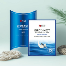 Maschera Viso in Fogli di Alghe Marine Biologiche Sea Swallow's Nest Aqua Moisture Ampoule Mask Pack 10 Fogli X 1 - Sconto - Product Image 1