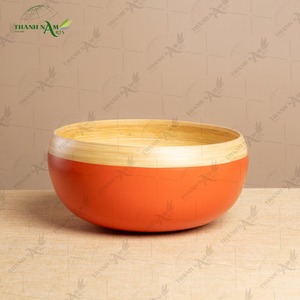 Abat-jour en bambou tissé de luxe, lampe suspendue en bambou faite à la main, éclairage écologique pour la maison, l'hôtel, le restaurant - Product Image 5