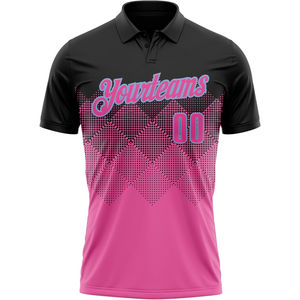 Maillots de bowling personnalisés à manches courtes imprimés en tissu à séchage rapide pour équipes – Vente en gros - Product Image 4