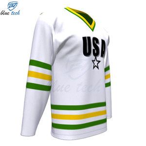 Maillot de hockey sur glace professionnel personnalisé, sublimé, pour équipe, durable, respirant, vêtements de sport, maillot de hockey sur glace personnalisé OEM - Product Image 2