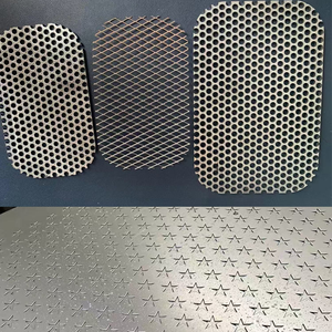 Tôle perforée en acier inoxydable, filet de protection métallique, motif de perforation personnalisé pour la construction et l'industrie - Product Image 5