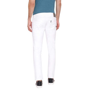 Pantalones vaqueros clásicos de algodón para hombre, corte regular, cómodos, informales, para uso diario, pantalones vaqueros elásticos de algodón, corte ajustado. - Product Image 4