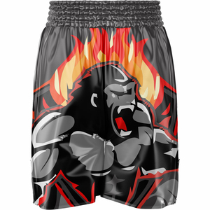 Shorts de MMA multicolor con diseño de logotipo y sublimación personalizada. - Product Image 5