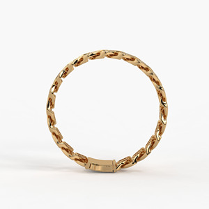 Pulsera Cubana de Oro de 14K con Baño de Rodio y Diamantes CVD Cultivados en Laboratorio, Eslabones Pavé Iced Out, Joyería Fina de Lujo Estilo Hip Hop, Pieza Destacada - Product Image 3