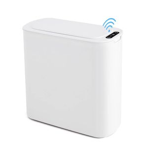 Cestino per Rifiuti da Bagno Intelligente da 2,6 Galloni con Coperchio Senza Contatto - Product Image 4