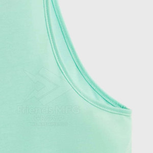 Oem Service Summer Wear Eco-Friendly Quick Dry Lightweight Breathable <b>Knitted</b> Casual Men <b>Tank</b> <b>Top</b> Plus Size Adults Outdoor Use - Product Image 6