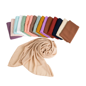 Hiyab Liso y Cómodo para Mujer, Pañuelo Islámico Ligero y Suave, Bufanda Musulmana, Suministro al por Mayor - Product Image 3