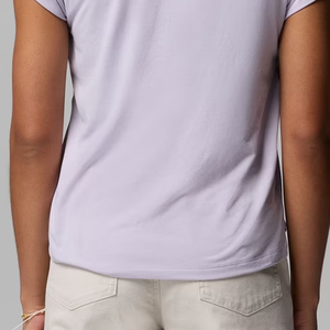 T-shirt basique élégant et minimaliste pour femme, coupe décontractée pour l'été et les activités de plein air, collection 2026, vêtement décontracté intemporel avec col en V pour un ajustement confortable - Product Image 6