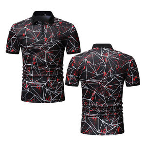 Camisas de Hombre con Logotipo Personalizado OEM, Antiarrugas, Sublimadas, de Algodón/Poliéster, Casuales, de Moda, al por Mayor, de Manga Corta, Bordadas - Product Image 6