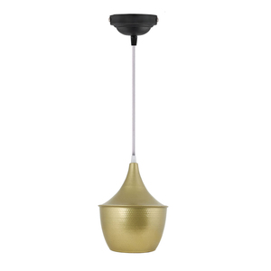 Lámpara Colgante Moderna de Latón, Forma Cónica Geométrica, Montaje en Techo, Diseño Minimalista para Interiores, Decoración para Sala de Estar y Hogar - Product Image 3