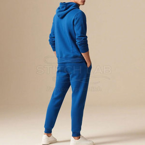 Chándal Personalizable para Hombre de Talla Grande, 100% Algodón, Informal, Transpirable, Ligero, Ropa de Invierno, Hecho en Pakistán - Product Image 5