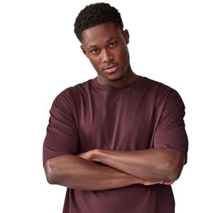 T-shirt en bambou biologique pour hommes T-shirts en coton biologique avec logo T-shirt en bambou T-shirts biologiques pour hommes personnalisés - Product Image 2