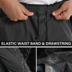 Pantalon coupe-vent décontracté, imprimé sur mesure, fermeture éclair, léger, résistant à l'eau, softshell, pantalon de sport d'extérieur - Product Image 3
