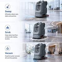 Robot de nettoyage de sols industriel autonome Tn70 AI, 27 kg, nettoyage haute pression