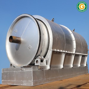 Waste Tire Recycling Plant 10 TPD Waste <b>Tyre</b> Pyrolysis Plant New Design Waste Rubber Pyrolysis Furnace <b>Machine</b> - Product Image 6