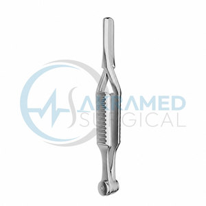 Pince à bouledogue droite de haute qualité Johns Hopkins, 38 cm, certifiée CE, en acier inoxydable, instrument chirurgical cardiovasculaire - Product Image 1