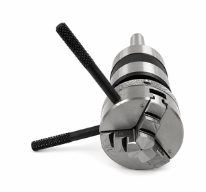 หัวจับเครื่องกลึงขนาดเล็กแบบหมุนได้ Mt2 Revolving Center 2mt Shank 3jaw 2" 50 มม. แบบ Self Centering ผลิตที่เดลี - Product Image 1