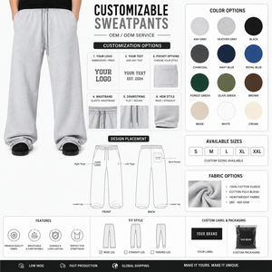 Pantalon de survêtement ample pour homme, gris, imprimé personnage d'anime, taille élastique avec cordon de serrage, respirant, poids moyen, 100% coton, décontracté - Product Image 5