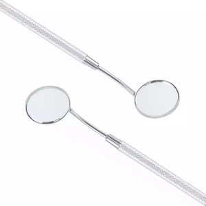 Espejo Bucal Dental Ergonómico de Acero Inoxidable para Examen Oral en Consultorio Dental y Clínica Dental - Product Image 1