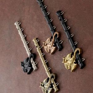 Porta Llaves Decorativo de Pared con Ganesh Ji, Gancho para Colgar, Decoración Religiosa Hindú para el Hogar, Organizador - Product Image 2