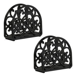 Premium Iron <b>Tissue</b> <b>Holder</b> Strong Napkin Dispenser Modern Table Organizer for Dining <b>Kitchen</b> Bathroom Everyday Use - Product Image 4