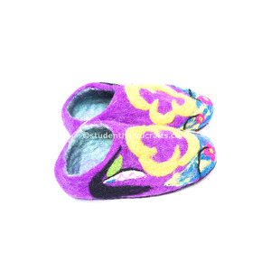 Felt <b>Wool</b> Slippers for Needlework Comfortable and Elegant Accessory for Your <b>Crafting</b> Projects - Product Image 1