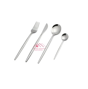 Juego de Cubiertos de Lujo de Acero Inoxidable Niquelado de Diseño Exclusivo de Art Assembly - Product Image 1